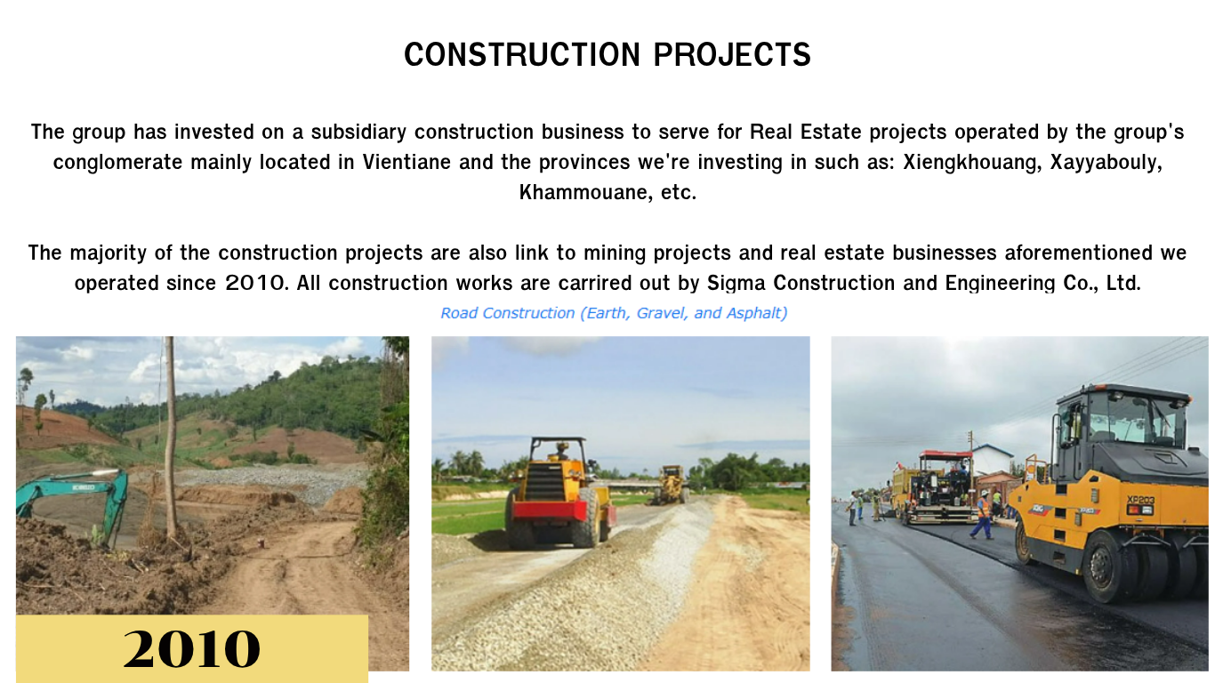 BJ Investment Limited Under the name of BJ Investment Co., Ltd, which is a sister company under the umbrella of the group, we're currently developing a piece of land in the total area of 45,108 sq (6)